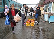 Fruit Vendor in Turkestan (Kazakhstan)