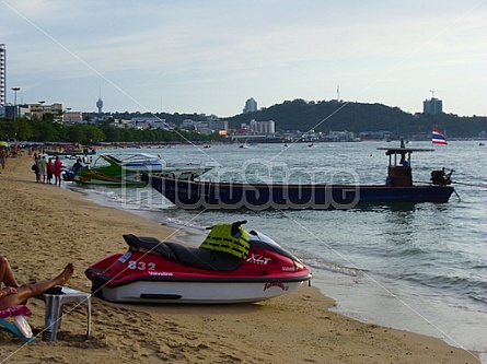 jet skis in Thailand