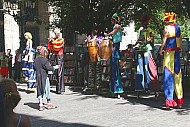 Dancers in Plaza de Armas