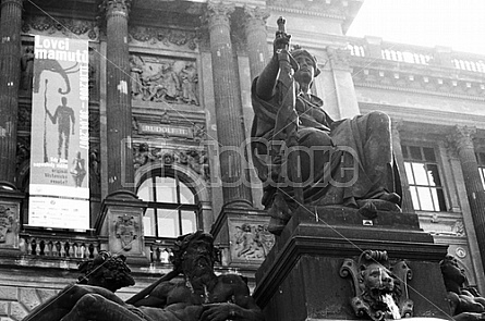 Statues in Winceslas Square