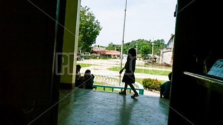 classroom in Loboc Philippines