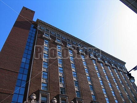 brick building