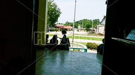 classroom in Loboc Philippines