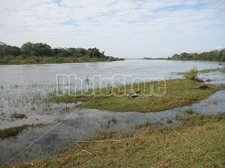 river at Majete National Park (Malawi)