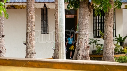 classroom in Loboc Philippines