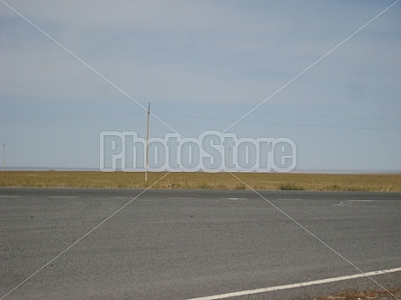 steppe in Kazakhstan