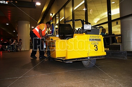 skycap at LAX