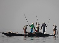 Fishing on Inle Lake