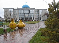 Court house in Shymkent (Kazakhstan)