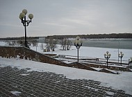 Winter in Pavlodar, Kazakhstan