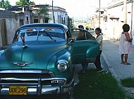 Classic Chevy in Cuba