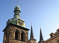 Petrska Catholic Church in Prague