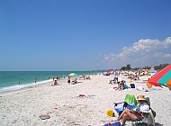 crowded beach
