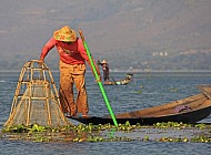 Fishing on Inle Lake