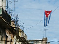 Flag Over City