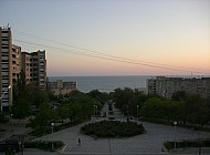 Sunset in Aktau