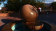 The fountain at Kok  Tebe