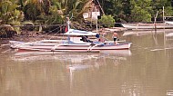 Boats and Fishermen near Loay port Bohol