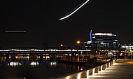 Tempe Town Lake at night