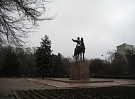 statue of Mikhail Frunze in Bishkek