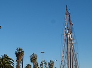 View of the Port in Barcelona, Catalonia, Spain