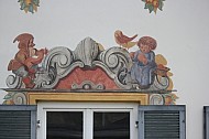 Fresco buildings in Oberammergau