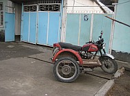 Kazakh Motorbike and Sidecar