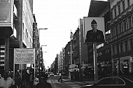 Checkpoint Charlie looking into the American Sector