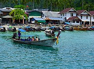 boats in Thailand