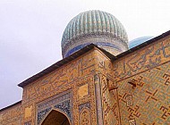 Mosque near Mausoleum of Khodzha Akmed Yasavi